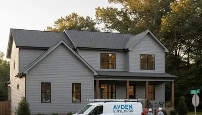 Professional vinyl siding installation in Greenville NC by local exterior remodeling experts