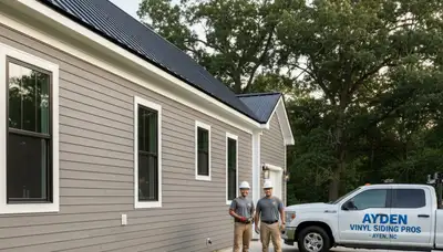 Professional vinyl siding installation in Greenville NC by trusted local contractors