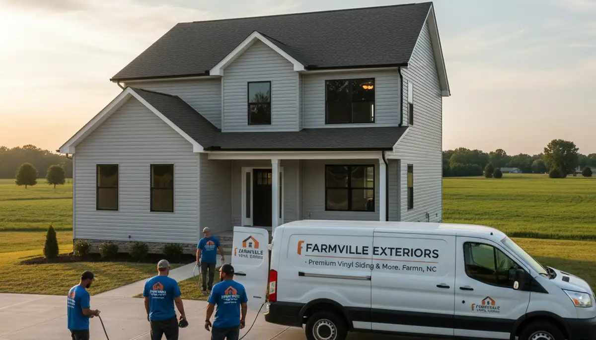 Professional vinyl siding installation in Greenville, NC homes by vinylsidinggreenville.com