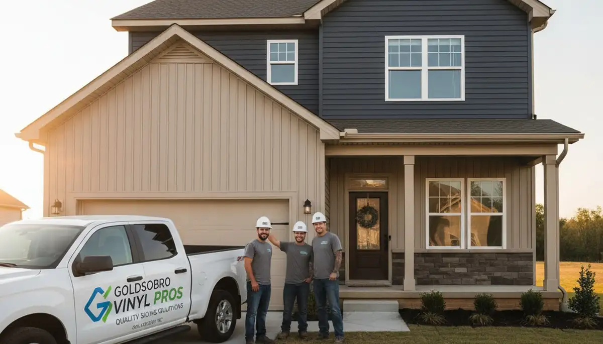 Professional vinyl siding installation in Greenville, NC by expert local contractors