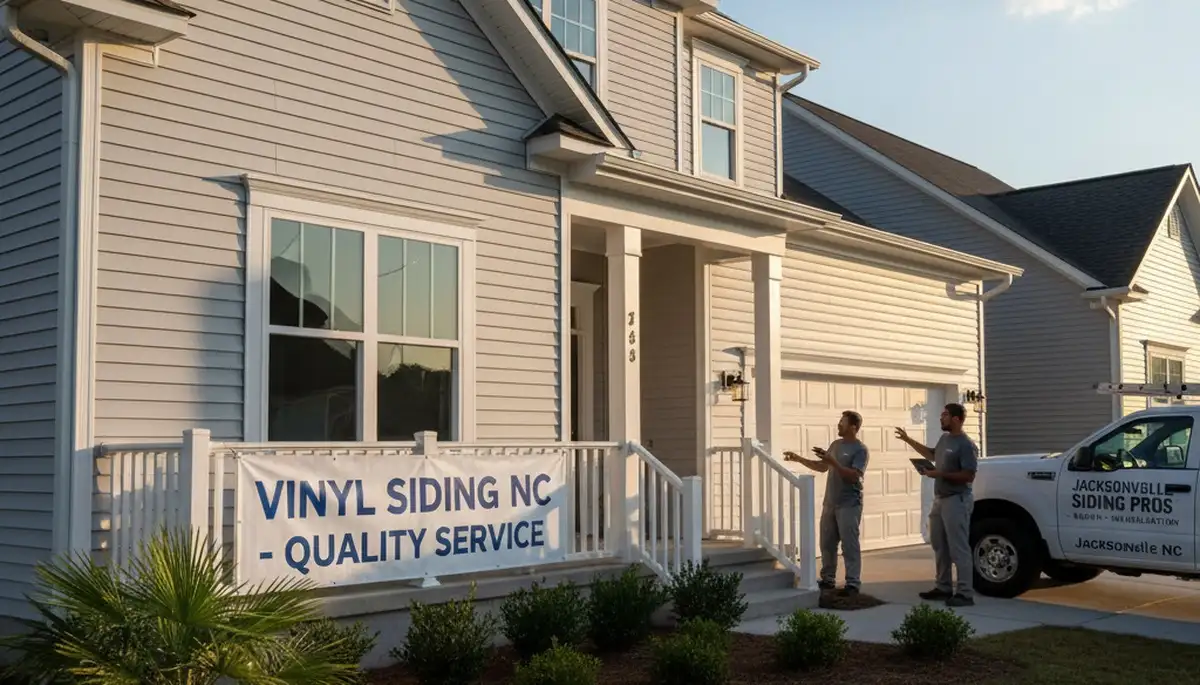 Professional vinyl siding installation and repair in Greenville NC homes