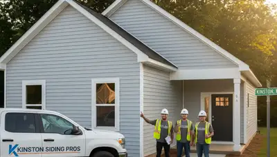Vinyl siding installation by local contractors in Greenville, NC homes