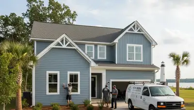 Professional vinyl siding installation in Greenville NC homes by vinylsidinggreenville.com