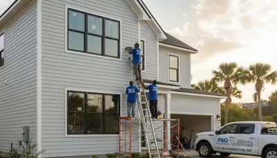 Professional vinyl siding installation in Greenville NC homes by vinylsidinggreenville.com experts