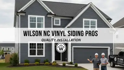 Vinyl siding installation by local contractors in Greenville, NC homes