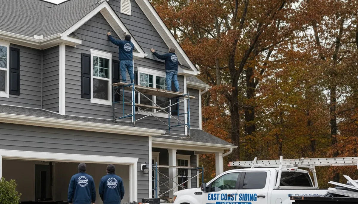 Professional vinyl siding installation services in Greenville, NC homes and businesses