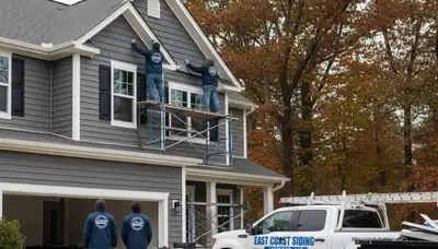 Professional vinyl siding installation services in Greenville, NC homes and businesses